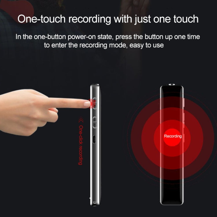 Q33 External Play MP3 Voice Control High Definition Noise Reduction Recording Pen, 8G, Support Password Protection & One-touch Recording -  by PMC Jewellery | Online Shopping South Africa | PMC Jewellery | Buy Now Pay Later Mobicred