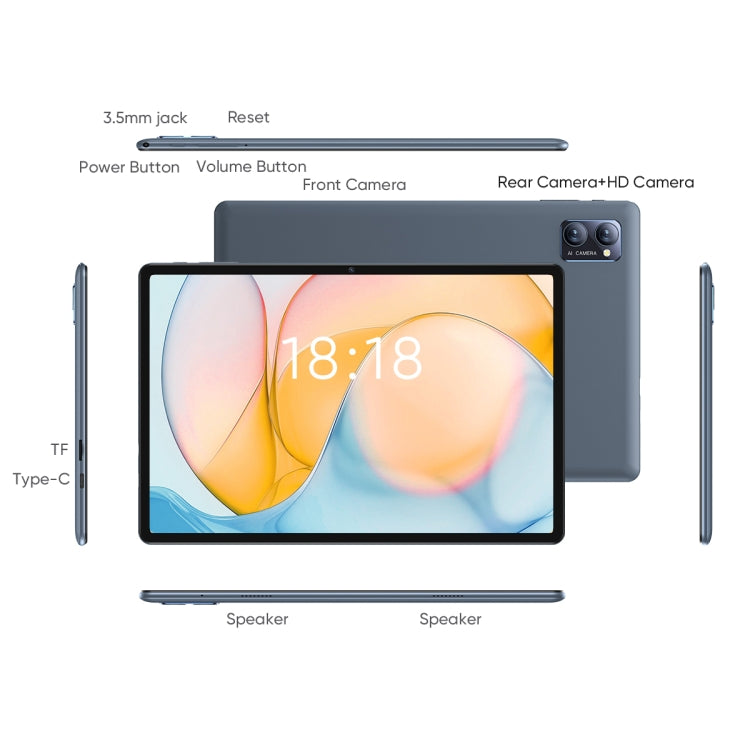 N-ONE Npad Y1 Wi-Fi Tablet PC, 4GB+64GB, 10.1 inch Android 13 RK3562 Quad Core, EU Plug - Other by PMC Jewellery | Online Shopping South Africa | PMC Jewellery | Buy Now Pay Later Mobicred