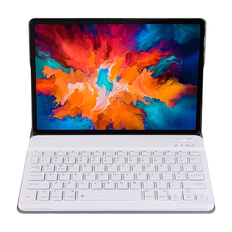 DY-E10 2 in 1 Removable Bluetooth Keyboard + Protective Leather Tablet Case with Holder for Lenovo Tab E10(Gold) - Lenovo Keyboard by PMC TechLife | Online Shopping South Africa | PMC TechLife