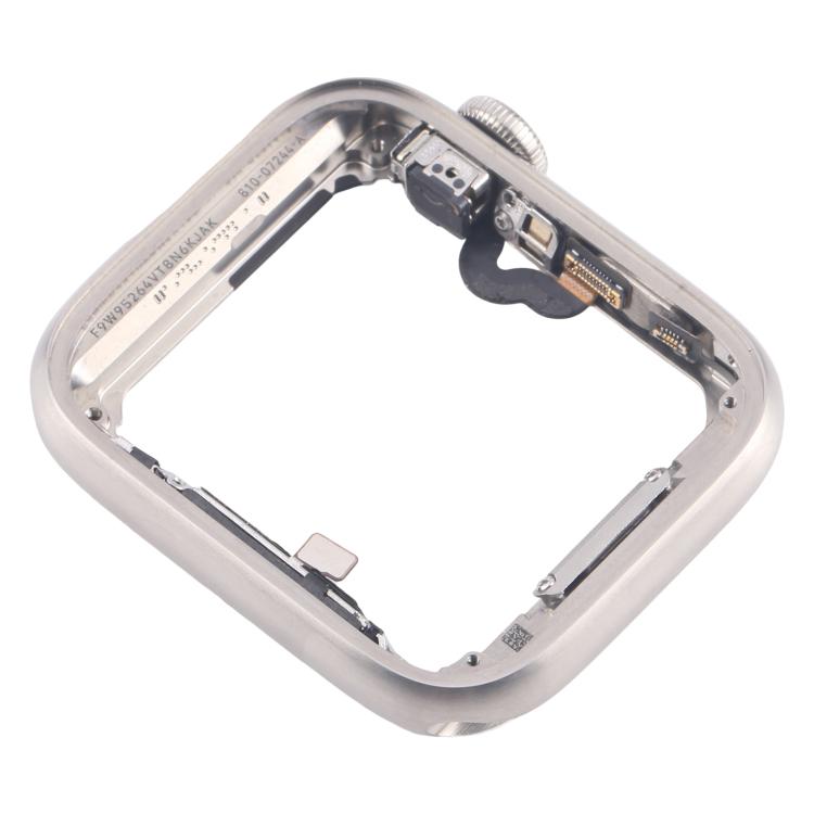 For Apple Watch Series 5 40mm LTE Stainless Steel Middle Frame Bezel Plate with Crown Spin Axis Flex Cable - Middle Frame by PMc TechLife | Online Shopping South Africa | PMc TechLife | Buy Now Pay Later Mobicred