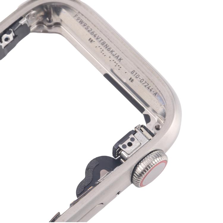 For Apple Watch Series 5 40mm LTE Stainless Steel Middle Frame Bezel Plate with Crown Spin Axis Flex Cable - Middle Frame by PMc TechLife | Online Shopping South Africa | PMc TechLife | Buy Now Pay Later Mobicred