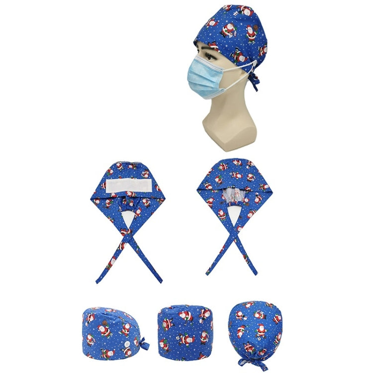 Unisex Cotton Printed Adjustable Surgical Cap (5) - Turban by PMC Jewellery | Online Shopping South Africa | PMC Jewellery