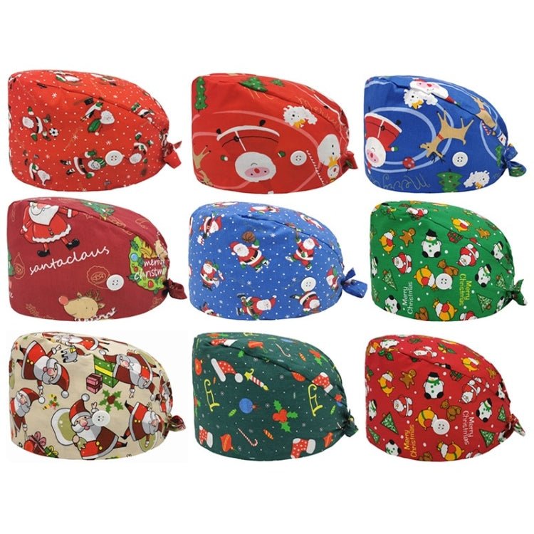 Unisex Cotton Printed Adjustable Surgical Cap (5) - Turban by PMC Jewellery | Online Shopping South Africa | PMC Jewellery