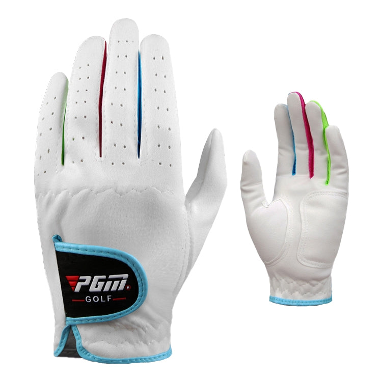 PGM One Pair Golf Microfiber Cloth Soft Comfortable Gloves for Children - Safety Gloves by PGM | Online Shopping South Africa | PMC TechLife | Buy Now Pay Later Mobicred