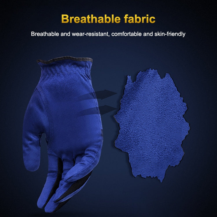 PGM Golf Microfiber Cloth Breathable Single Gloves for Men(Size: 24-Right Hand) - Safety Gloves by PGM | Online Shopping South Africa | PMC TechLife | Buy Now Pay Later Mobicred