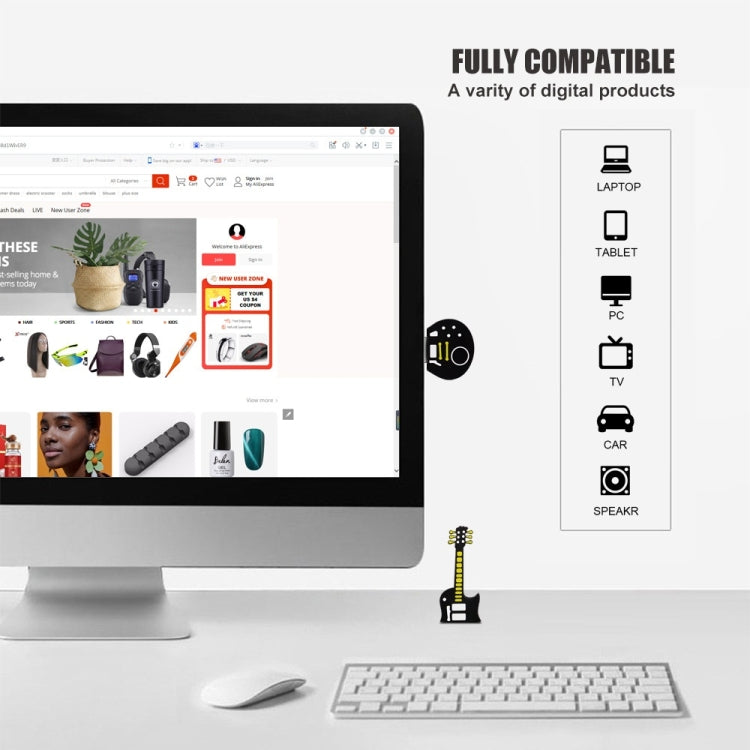 MicroDrive 64GB USB 2.0 Guitar U Disk - free shipping - PMC TechLife - Order now!