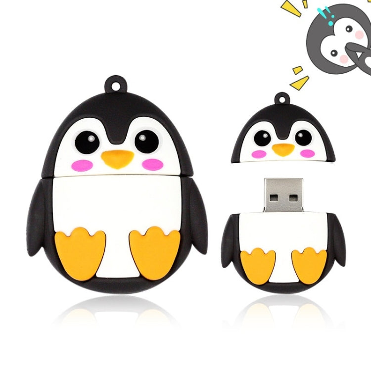 MicroDrive 128GB USB 2.0 Creative Cute Penguin U Disk - USB Flash Drives by MicroDrive | Online Shopping South Africa | PMC Jewellery | Buy Now Pay Later Mobicred