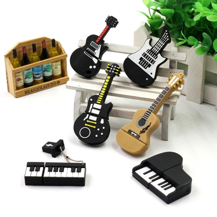 MicroDrive 64GB USB 2.0 Triangle Guitar U Disk - USB Flash Drives by MicroDrive | Online Shopping South Africa | PMC TechLife | Buy Now Pay Later Mobicred