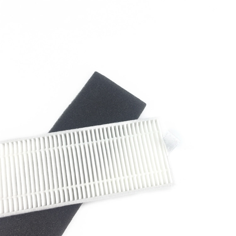 XI267 6 PCS I259 Filter + G101 Small Black Brush for ILIFE A7 A9 - For ILIFE Accessories by PMC TechLife | Online Shopping South Africa | PMC TechLife | Buy Now Pay Later Mobicred