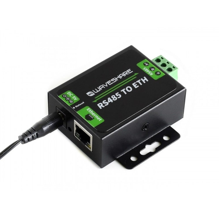 Waveshare RS485 to Ethernet Converter, US Plug - free shipping - PMC Jewellery - Order now!