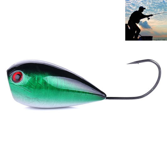 HENGJIA PO036 8cm/13g Big Mouth Single Hook Hitting Water Wave Hard Bait Lure Outdoor Fishing Gear Lure Fishing Bait Fishing Tackle (PO036-2) - Fishing Lures by HENGJIA | Online Shopping South Africa | PMC Jewellery | Buy Now Pay Later Mobicred