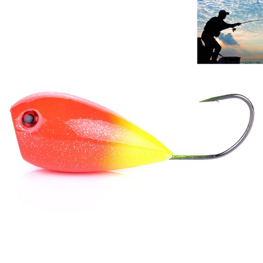 HENGJIA PO036 8cm/13g Big Mouth Single Hook Hitting Water Wave Hard Bait Lure Outdoor Fishing Gear Lure Fishing Bait Fishing Tackle (PO036-6) - Fishing Lures by HENGJIA | Online Shopping South Africa | PMC Jewellery | Buy Now Pay Later Mobicred