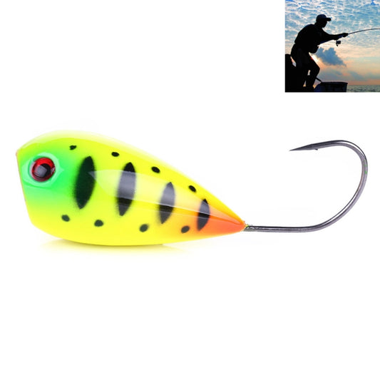 HENGJIA PO036 8cm/13g Big Mouth Single Hook Hitting Water Wave Hard Bait Lure Outdoor Fishing Gear Lure Fishing Bait Fishing Tackle (PO036-7) - Fishing Lures by HENGJIA | Online Shopping South Africa | PMC Jewellery | Buy Now Pay Later Mobicred