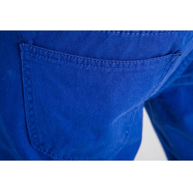 Summer Casual Ripped Denim Shorts for Men (Color:Sapphire Blue Size:L) - Pants by PMC Jewellery | Online Shopping South Africa | PMC Jewellery