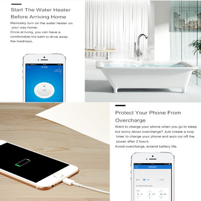 Sonoff S26 WiFi Smart Power Plug Socket Wireless Remote Control Timer Power Switch, Compatible with Alexa and Google Home, Support iOS and Android, US Plug - Smart Socket by Sonoff | Online Shopping South Africa | PMC Jewellery