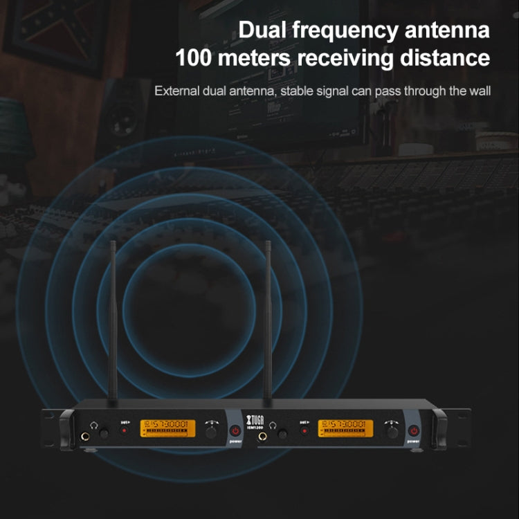 IEM1200 Wireless Receiver Bodypack Stage Singer Ear Monitor System - Camera Microphone by PMC TechLife | Online Shopping South Africa | PMC TechLife