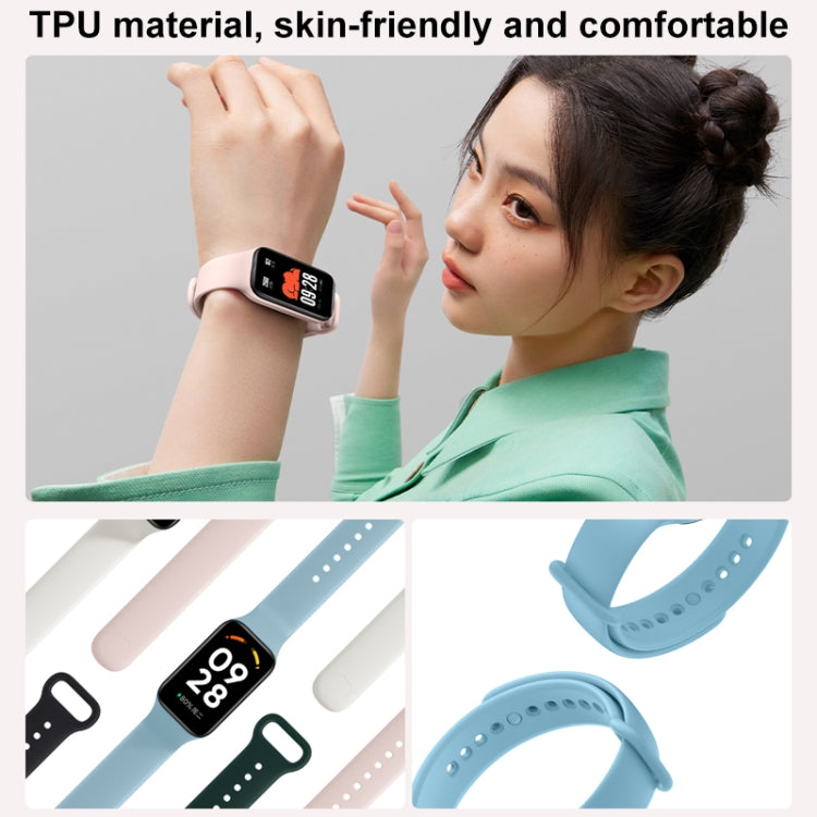 Original For Xiaomi Redmi Band 2 TPU Colorful Watch Band (Blue) - Watch Bands by Xiaomi | Online Shopping South Africa | PMC Jewellery
