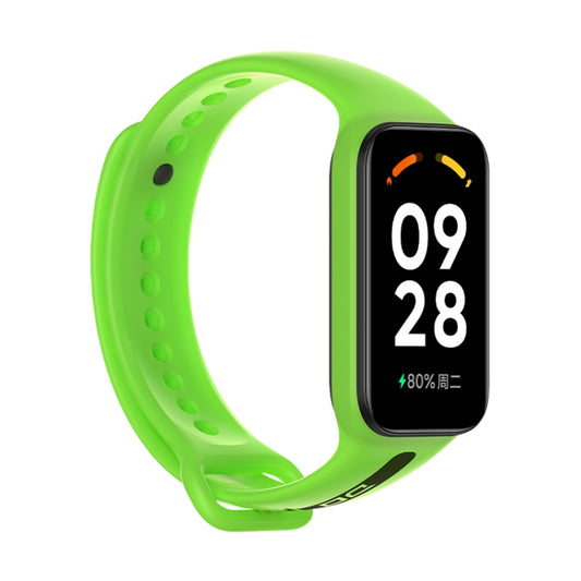 Original For Xiaomi Redmi Band 2 TPU Fluorescent Watch Band (Green) - Watch Bands by Xiaomi | Online Shopping South Africa | PMC Jewellery