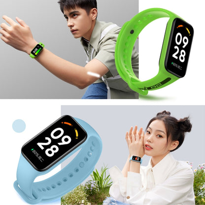 Original For Xiaomi Redmi Band 2 TPU Fluorescent Watch Band (Green) - Watch Bands by Xiaomi | Online Shopping South Africa | PMC Jewellery