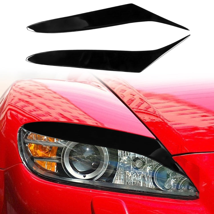 Car ABS Light Eyebrow For Mazda RX-8 2004-2008 - Lamp Decoration by PMC Jewellery | Online Shopping South Africa | PMC Jewellery