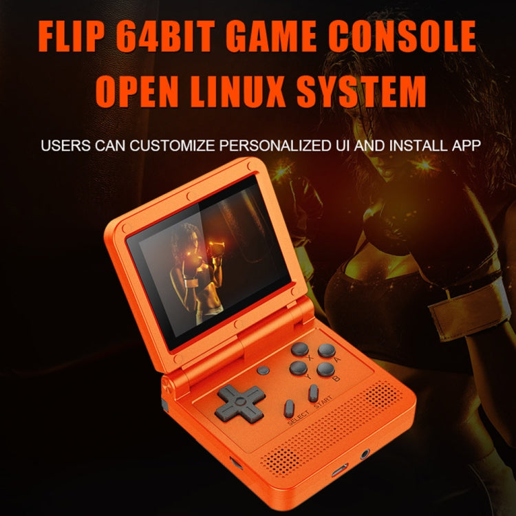 Powkiddy V90 3.0 inch IPS Screen 64-bit Retro Handheld Game Console with 16GB Memory (Yellow) - Pocket Console by PMC TechLife | Online Shopping South Africa | PMC TechLife | Buy Now Pay Later Mobicred