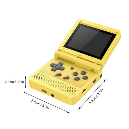 Powkiddy V90 3.0 inch IPS Screen 64-bit Retro Handheld Game Console with 16GB Memory (Yellow) - Pocket Console by PMC Jewellery | Online Shopping South Africa | PMC Jewellery | Buy Now Pay Later Mobicred