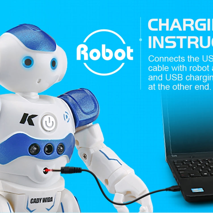 JJR/C R2 CADY WIDA RC Robot Gesture Sensor Dancing Intelligent Program Toy Gift for Children Kids Entertainment with Remote Control(Blue) - RC Robots by JJR/C | Online Shopping South Africa | PMC Jewellery | Buy Now Pay Later Mobicred