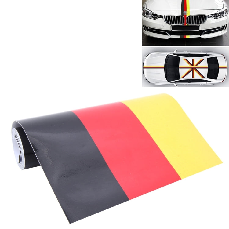 2m German Flag Car Plastic Wrap Sticker Decal Film - Decorative Sticker by PMC TechLife | Online Shopping South Africa | PMC TechLife