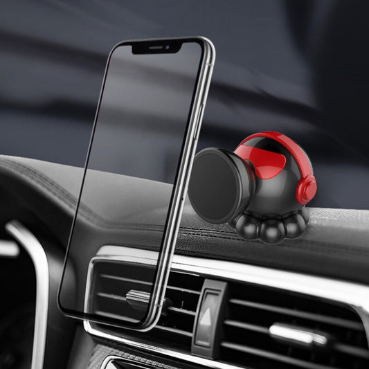 Car Octopus Shape Magnetic Mobile Phone Holder (Red) - Car Holders by PMC Jewellery | Online Shopping South Africa | PMC Jewellery