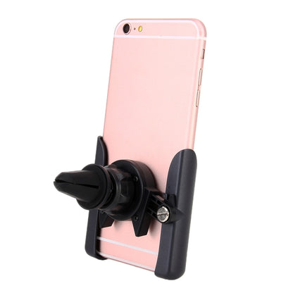 Universal Car Air Vent Mount Phone Holder Stand, Clip Width: 6-8.5cm, For iPhone, Galaxy, Sony, Lenovo, HTC, Huawei and other Smartphones (Black) - Car Holders by PMC Jewellery | Online Shopping South Africa | PMC Jewellery
