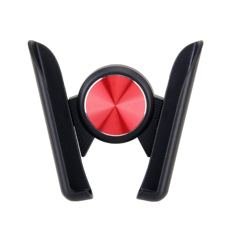 Universal Car Air Vent Mount Phone Holder Stand, Clip Width: 6-8.5cm, For iPhone, Galaxy, Sony, Lenovo, HTC, Huawei and other Smartphones (Red) - Car Holders by PMC Jewellery | Online Shopping South Africa | PMC Jewellery