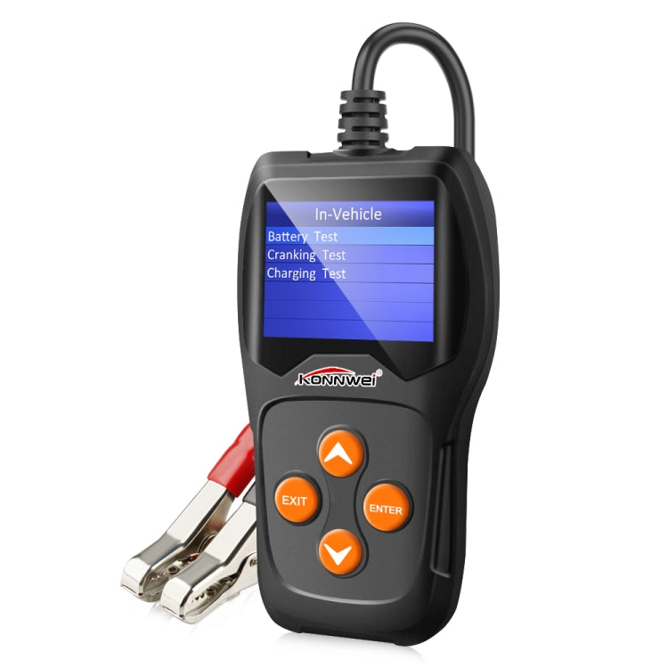 KONNWEI KW600 Auto Battery Analyzer 100 to 2000CCA Car Tester 12V 2.4 inch Digital Color Screen Cranking Charging Car Diagnostic - Code Readers & Scan Tools by KONNWEI | Online Shopping South Africa | PMC Jewellery