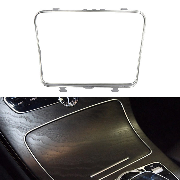 2056830900 Car Cup Holder Electroplating Trim Decorative Frame for Mercedes-Benz C Class W205 - free shipping - PMC TechLife - Order now!