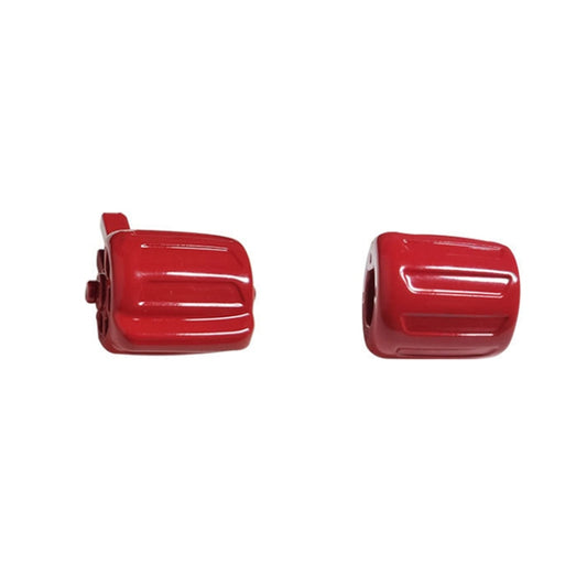 2 PCS Car Multi-functional Steering Wheel Rubber Button for BMW F10 / F07 / F02, Left and Right Drive Universal (Red) - Steering Wheel Accessories by PMC Jewellery | Online Shopping South Africa | PMC Jewellery