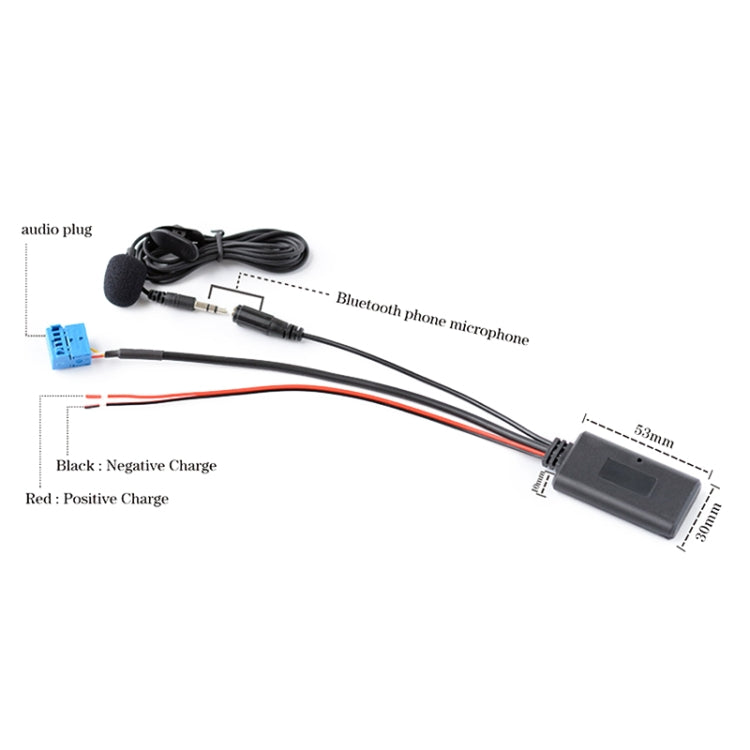 Car AUX Bluetooth Audio Cable + MIC for BMW E60 - DIY Cables by PMC Jewellery | Online Shopping South Africa | PMC Jewellery