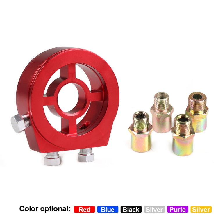 Car Modification Oil Temperature and Oil Pressure Gauge Adapter (Red) - Engine Fittings by PMC Jewellery | Online Shopping South Africa | PMC Jewellery