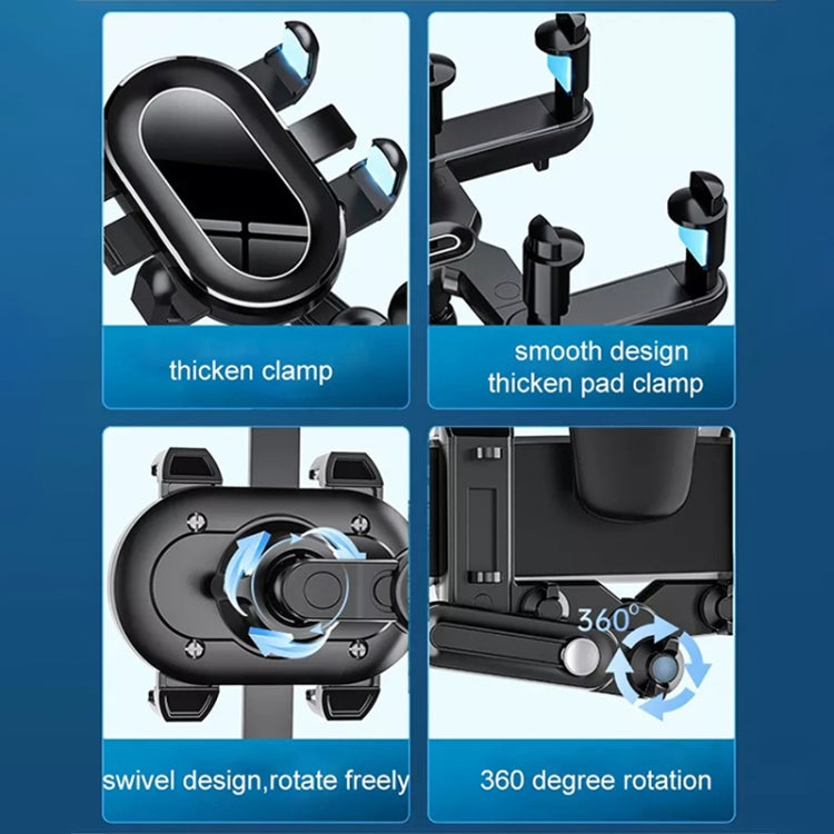Snap-on Rearview Mirror Car Phone Holder In-Car Navigation Bracket - Car Holders by PMC TechLife | Online Shopping South Africa | PMC TechLife