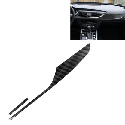 Car Carbon Fiber Dashboard Decorative Strip for Audi A6 S6 C7 A7 S7 4G8 2012-2018, Left Drive - Car Interior Mouldings by PMC Jewellery | Online Shopping South Africa | PMC Jewellery