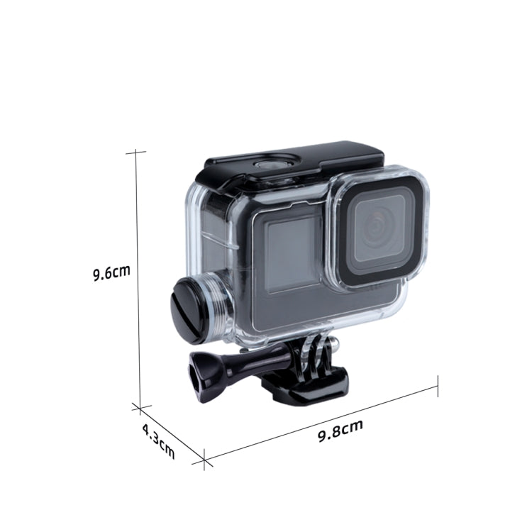 For GoPro HERO10 Black / HERO9 Black 30m Charging Waterproof Housing Case with Buckle Basic Mount & Screw - Waterproof Cases by PMC Jewellery | Online Shopping South Africa | PMC Jewellery