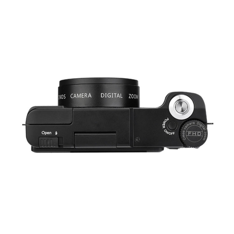 R2 2.7K Vlog Camera 4X Zoom Digital Camera with 3.0 inch Flip Screen (Black) - Children Cameras by PMC TechLife | Online Shopping South Africa | PMC TechLife