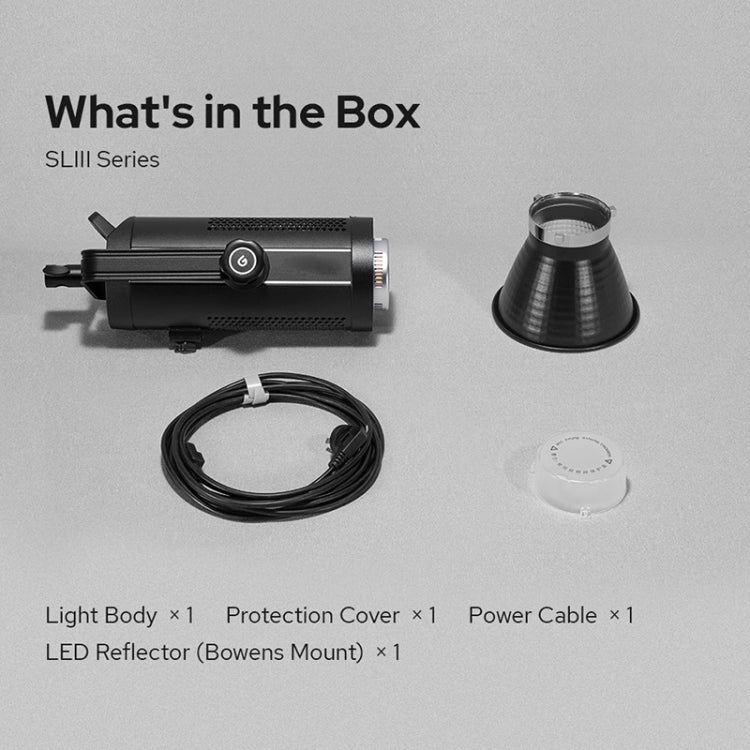 Godox SL200III 215W LED Light 5600K Daylight Video Flash Light(AU Plug) - free shipping - PMC TechLife - Order now!