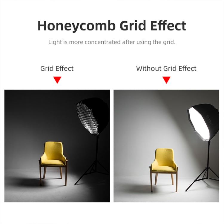 TRIOPO S65 Diameter 65cm Honeycomb Grid Octagon Softbox Reflector Diffuser for Studio Speedlite Flash Softbox - free shipping - PMC TechLife - Order now!