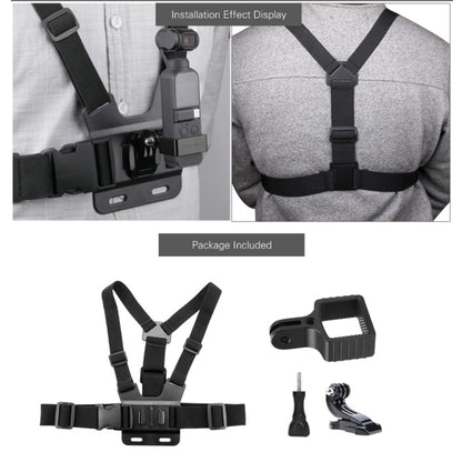 Sunnylife OP-Q9201 Elastic Adjustable Body Chest Straps Belt with Metal Adapter for DJI OSMO Pocket 2 - Chest & Head Belt by Sunnylife | Online Shopping South Africa | PMC Jewellery