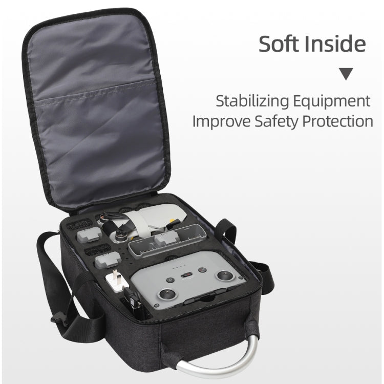 For DJI Mini 2 SE Shockproof Single Shoulder Storage Carrying Case Box Bag, Size: 30 x 22 x 8.5cm (Black) - Backpacks & Bags by PMC Jewellery | Online Shopping South Africa | PMC Jewellery