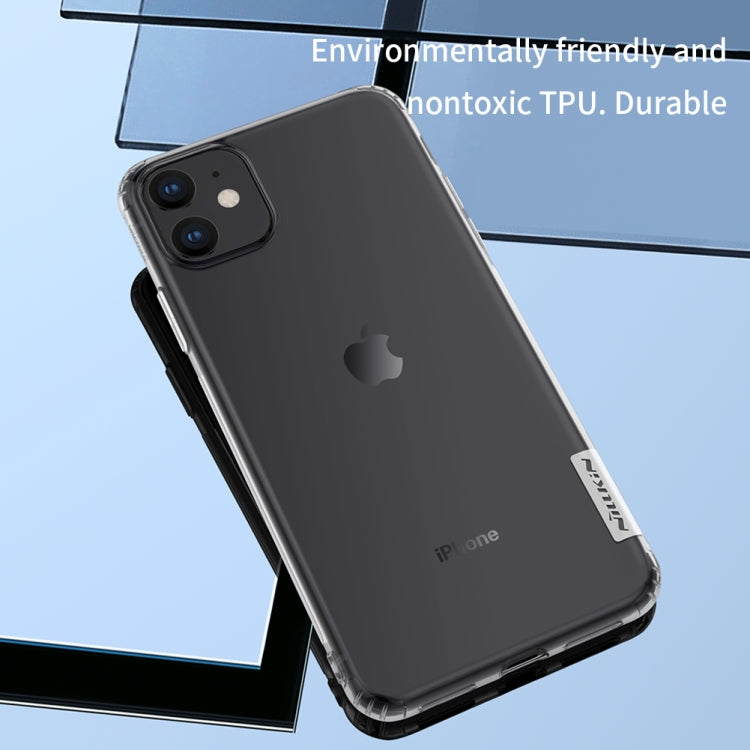 For iPhone 11 NILLKIN Nature TPU Transparent Soft Protective Case(White) - iPhone 11 Cases by NILLKIN | Online Shopping South Africa | PMC TechLife