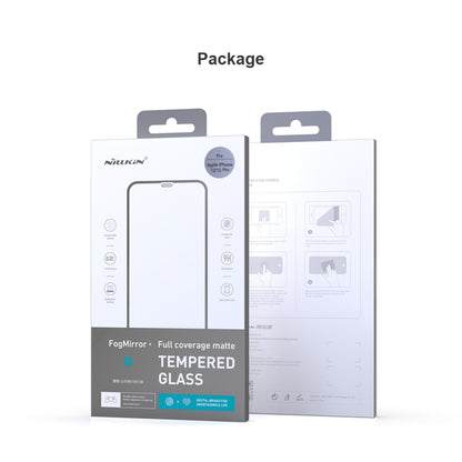 For iPhone 12 / 12 Pro NILLKIN FogMirror Full Coverage Mate Tempered Glass Film - iPhone 12 / 12 Pro Tempered Glass by NILLKIN | Online Shopping South Africa | PMC Jewellery