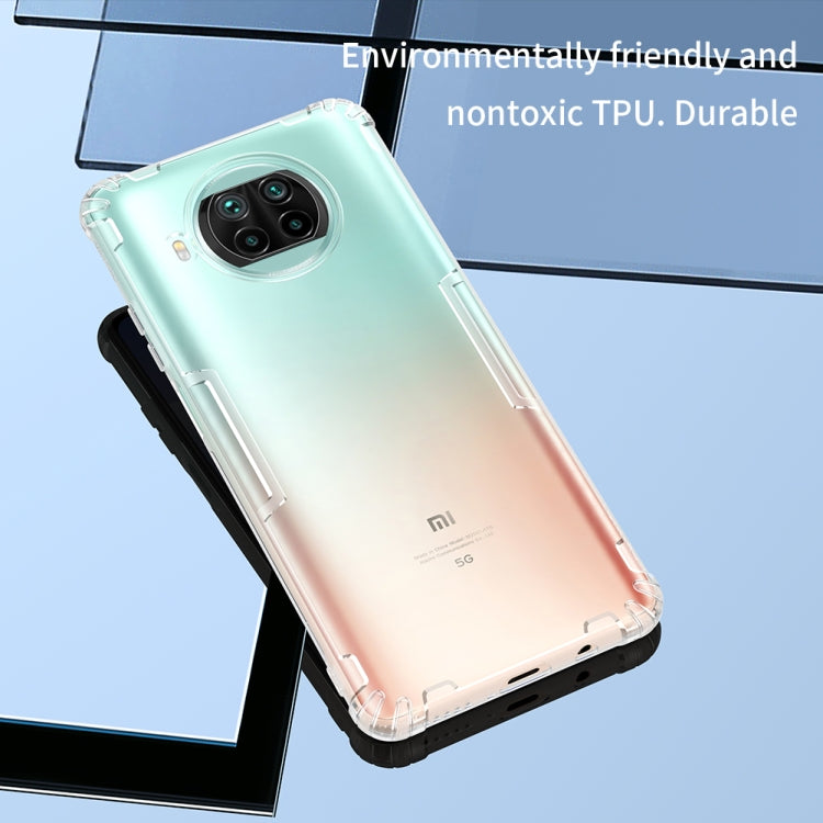 For Xiaomi Mi 10T Lite 5G / Redmi Note 9 Pro 5G NILLKIN Nature TPU Transparent Soft Protective Case(Grey) - Xiaomi Cases by NILLKIN | Online Shopping South Africa | PMC Jewellery