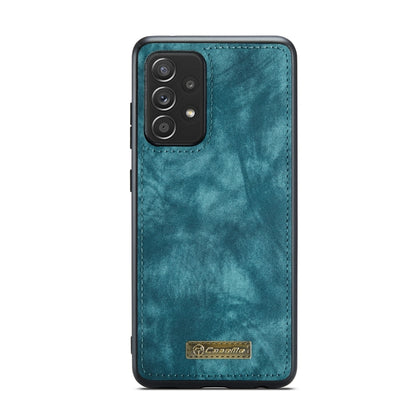 For Samsung Galaxy A52 5G / 4G CaseMe Detachable Multifunctional Horizontal Flip Leather Case, with Card Slot & Holder & Zipper Wallet & Photo Frame(Blue) - Galaxy Phone Cases by CaseMe | Online Shopping South Africa | PMC Jewellery