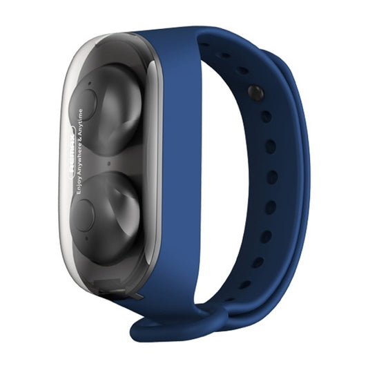 Remax TWS-15 Bluetooth 5.0 Portable Wristband Style True Wireless Stereo Earphone(Blue) - TWS Earphone by REMAX | Online Shopping South Africa | PMC Jewellery