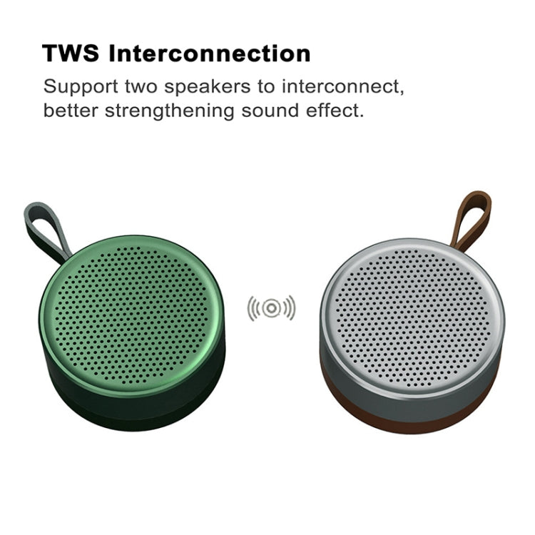 REMAX RB-M39 Bluetooth 4.2 Portable Wireless Speaker(Green) - Mini Speaker by REMAX | Online Shopping South Africa | PMC Jewellery